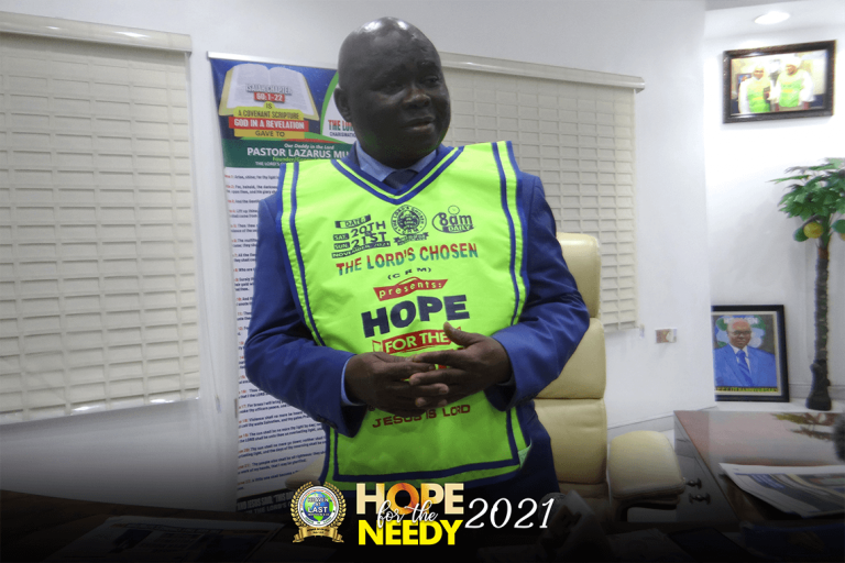 Hope For The Needy - Press Briefing Pastor Lazarus Muoka