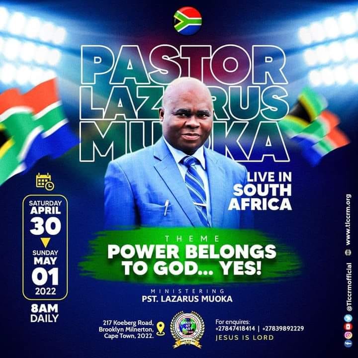 Power Belong To God, Yes - South Africa Crusade - The Lord's Chosen