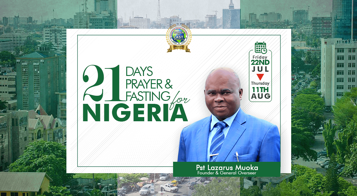 21 Days Prayer And Fasting For Nigeria
