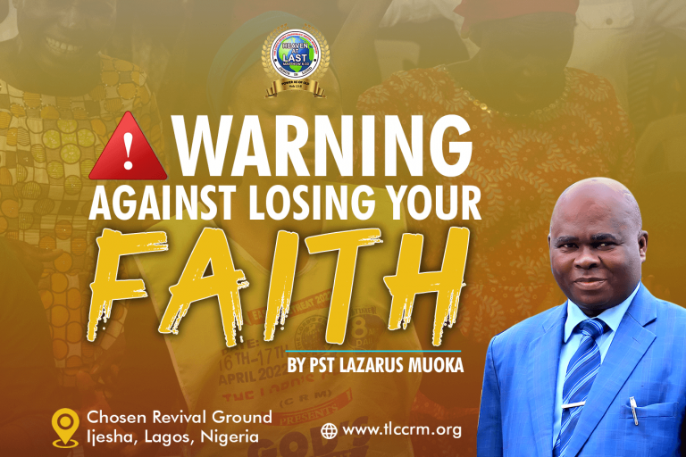 Warning Against Losing Your Faith