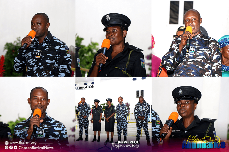 Officers Of The Nigerian Police Testimony In The Lord's Chosen