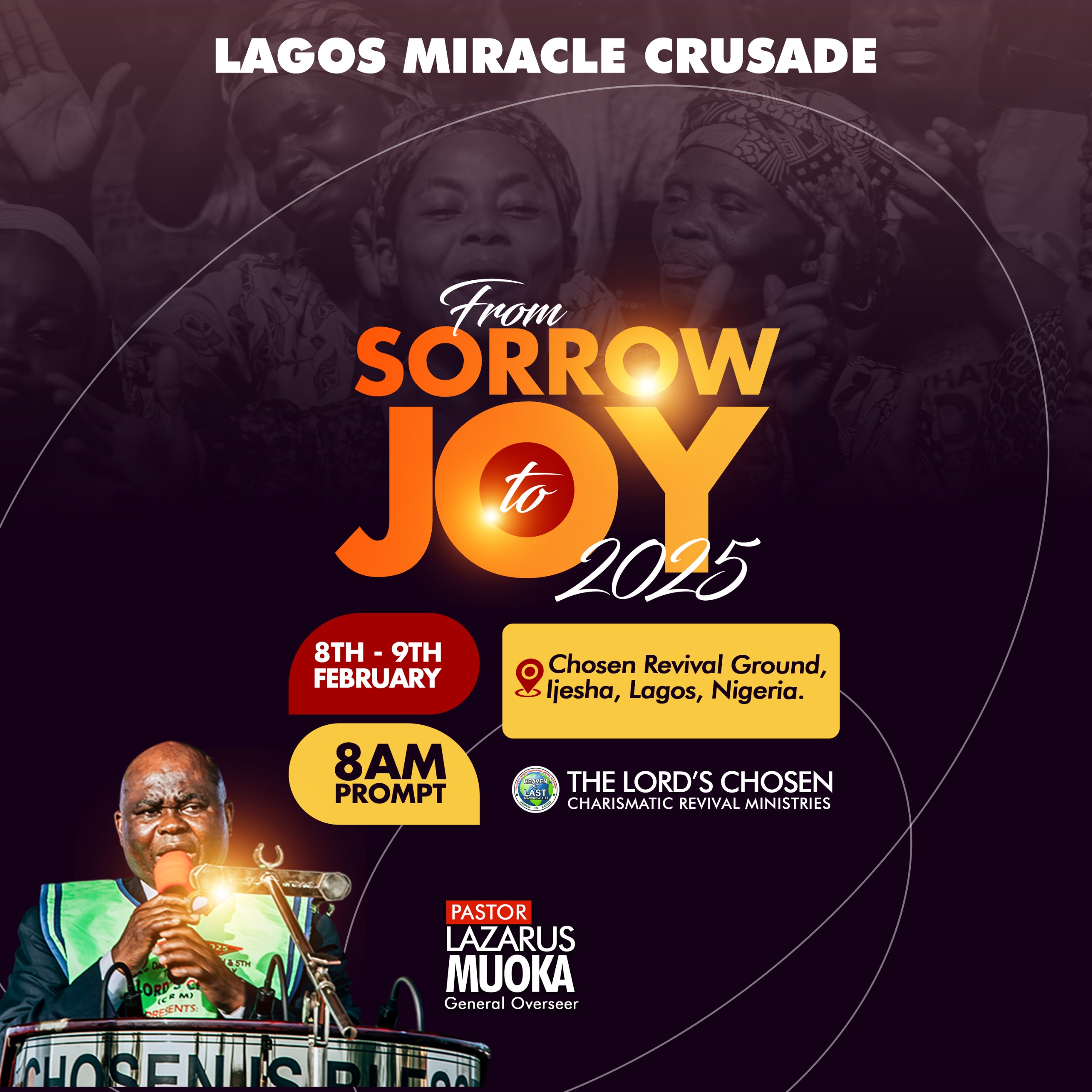 From Sorrow To Joy 2025