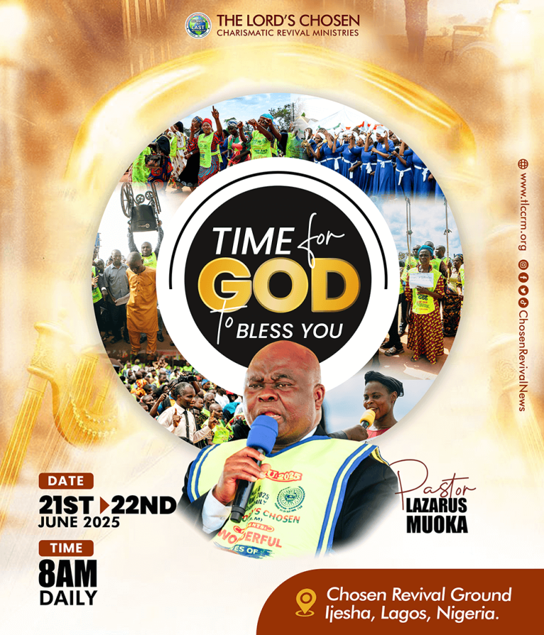 TIME FOR GOD TO BLESS YOU 2025