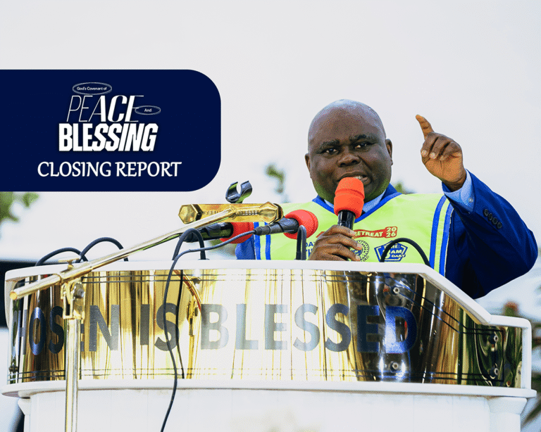 Closing Report - Easter Retreat