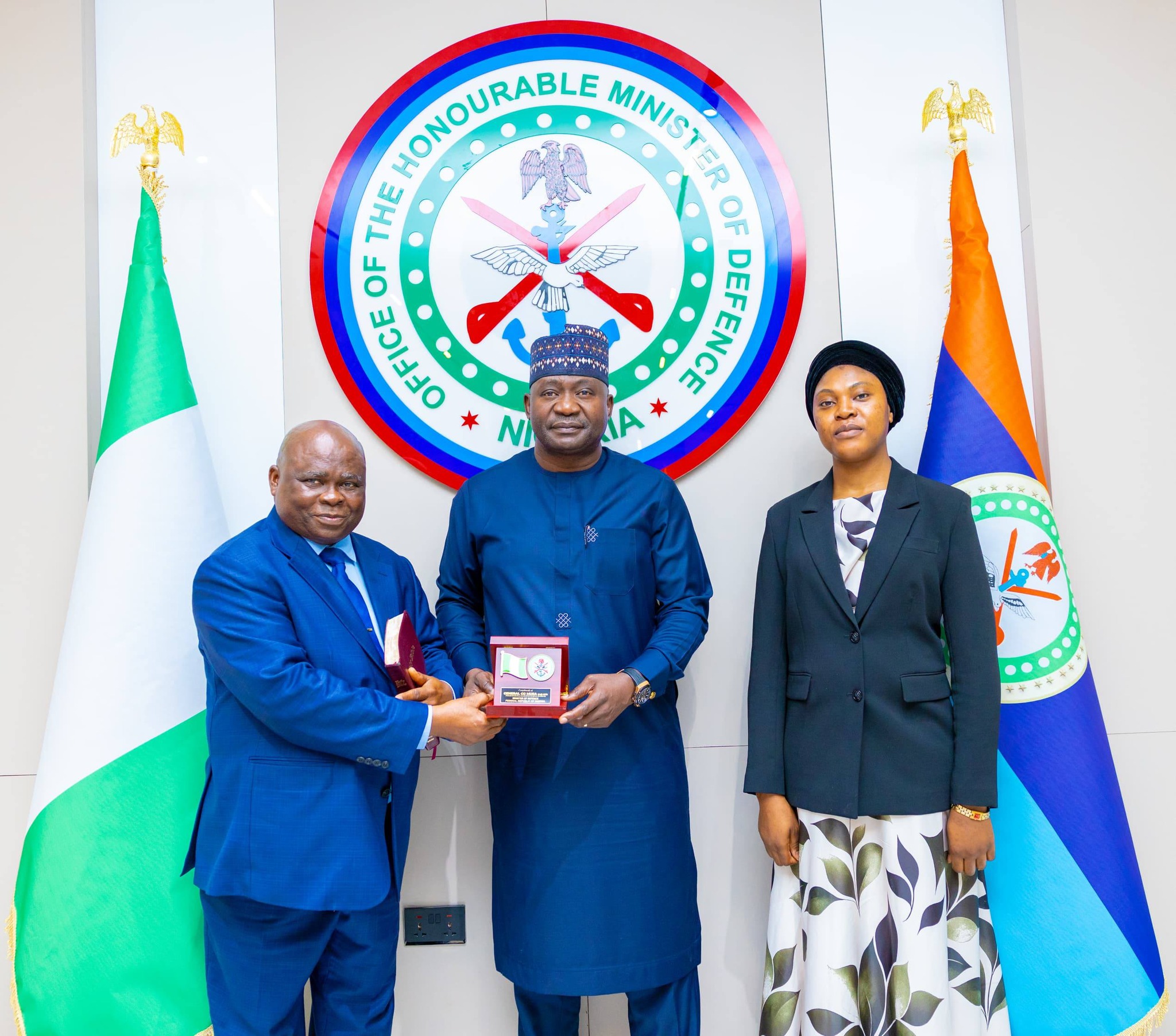 PASTOR MUOKA VISITS NIGERIA'S DEFENCE MINISTER