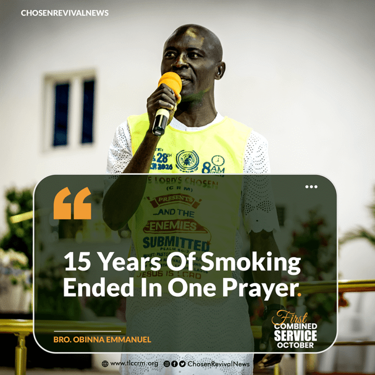 15 Years Of Smoking Ended In One Prayer