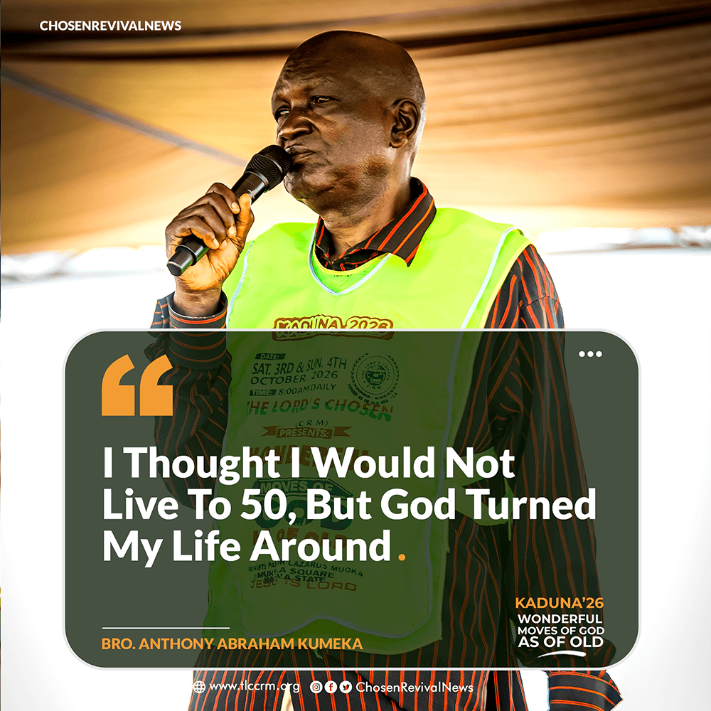 I Thought I Would Not Live To 50, But God Turned My Life Around - Brother Anthony Abraham Kumeka