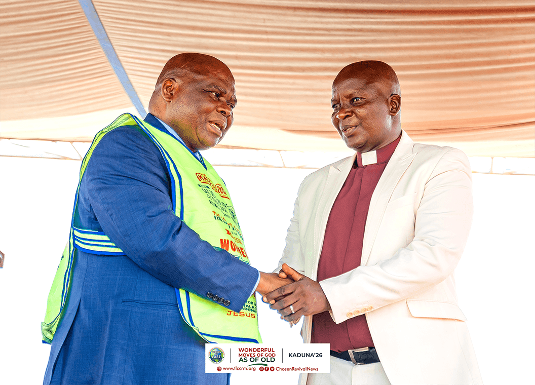 His Excellency, Gov. Uba Sani Represented By Rev. Dr. Ishaya Adamu Jangado During The Kaduna State Crusade